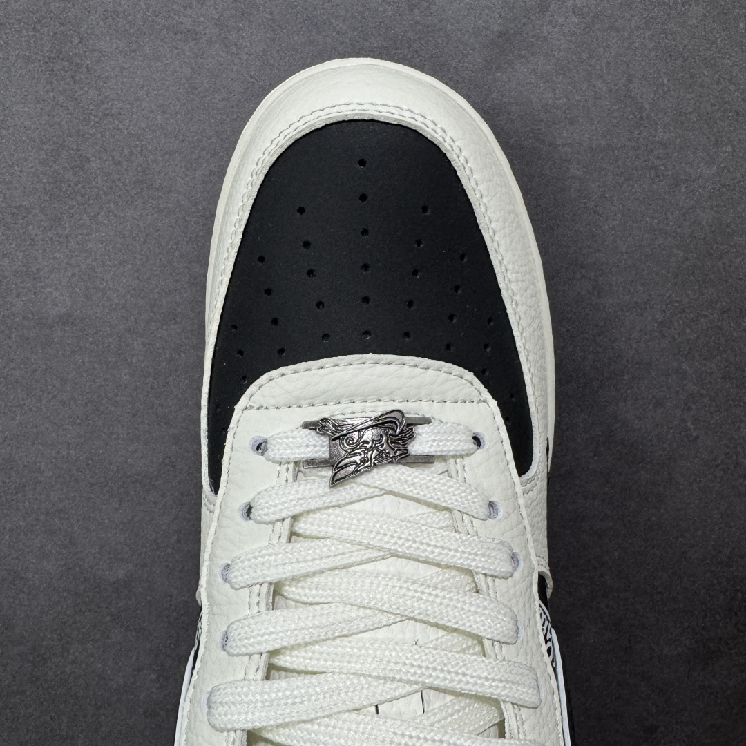 图片[8]-【定制版】公司级NIke Air Force 1 \’07 Low “古驰联名–米黑交织” 空军一号低帮 运动鞋 休闲鞋 折边针车 工艺难度大 原楦头原纸板 高端定制鞋盒 原厂鞋底 超高清洁度 细节完美 货号：XY9025-016 尺码：36 36.5 37.5 38 38.5 39 40 40.5 41 42 42.5 43 44 44.5 45-选品中心