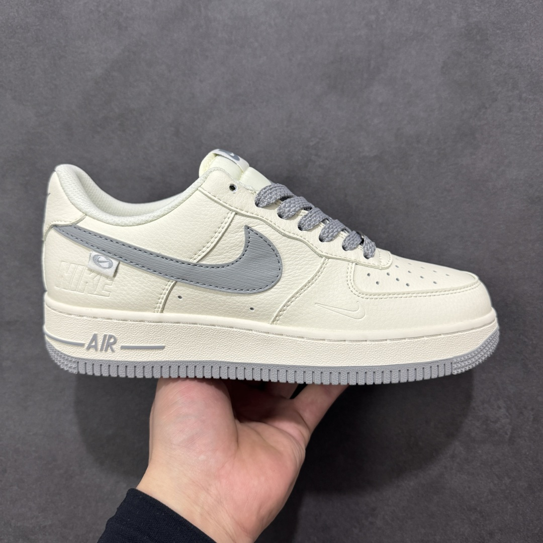 【定制版】Nike Air Force 1\'07 Low 米白烟灰 空军一号低帮休闲板鞋  #原楦头原纸板 高端定制鞋盒 原厂鞋底 超高清洁度 细节完美 货号：SM6668-121  尺码：36 36.5 37.5 38 38.5 39 40 40.5 41 42 42.5 43 44 44.5 45-选品中心