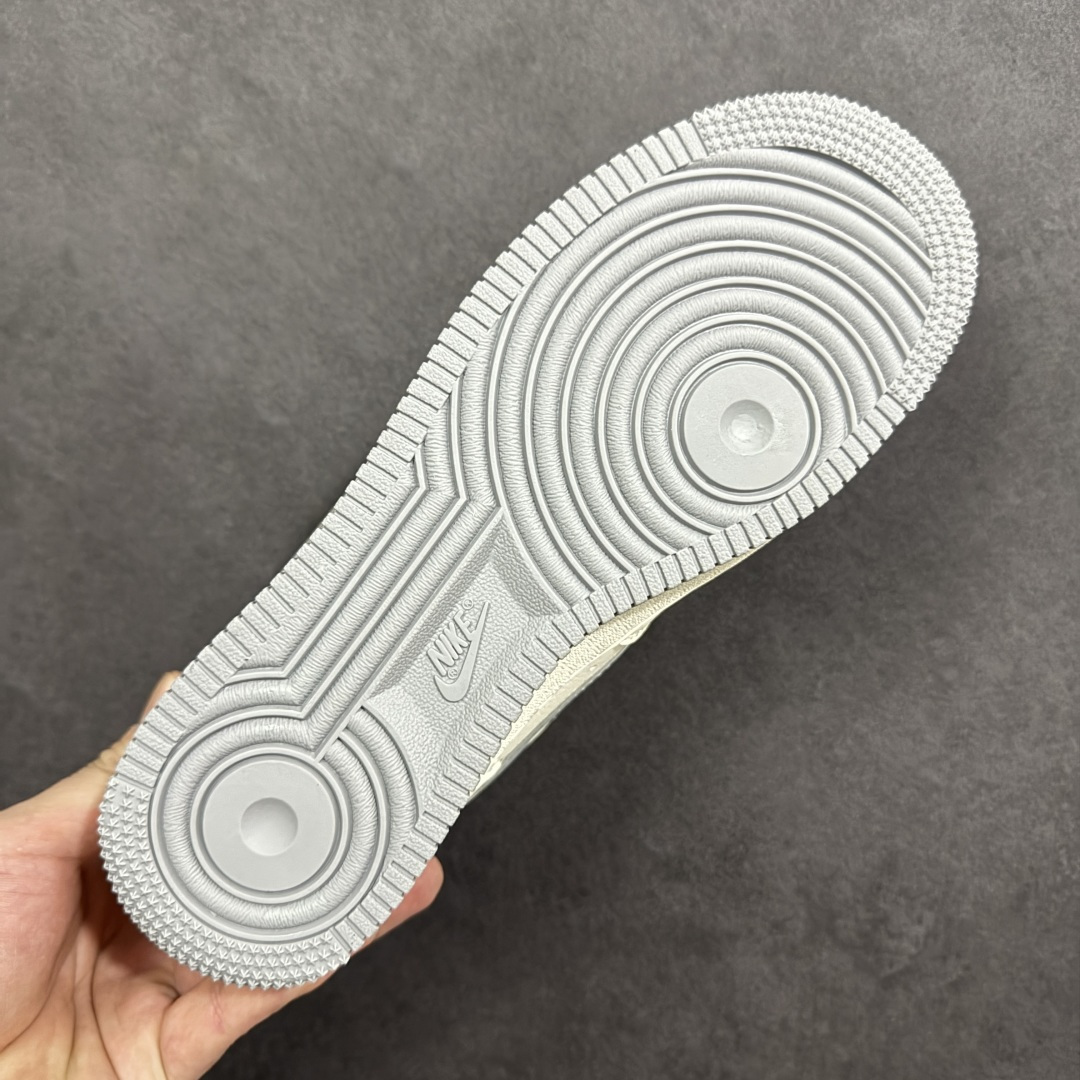 图片[9]-【定制版】Nike Air Force 1\’07 Low 米白烟灰 空军一号低帮休闲板鞋  #原楦头原纸板 高端定制鞋盒 原厂鞋底 超高清洁度 细节完美 货号：SM6668-121  尺码：36 36.5 37.5 38 38.5 39 40 40.5 41 42 42.5 43 44 44.5 45-选品中心