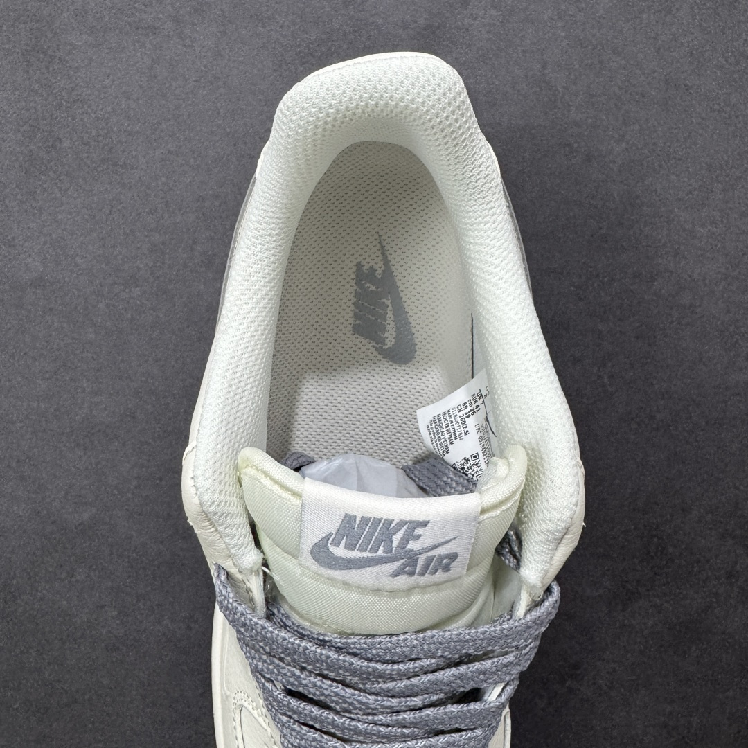 图片[7]-【定制版】Nike Air Force 1\’07 Low 米白烟灰 空军一号低帮休闲板鞋  #原楦头原纸板 高端定制鞋盒 原厂鞋底 超高清洁度 细节完美 货号：SM6668-121  尺码：36 36.5 37.5 38 38.5 39 40 40.5 41 42 42.5 43 44 44.5 45-选品中心