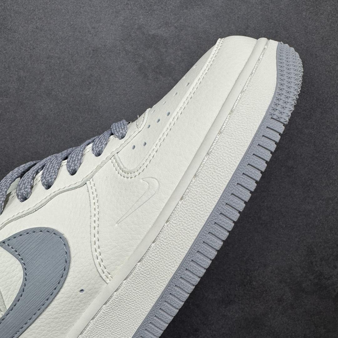 图片[5]-【定制版】Nike Air Force 1\’07 Low 米白烟灰 空军一号低帮休闲板鞋  #原楦头原纸板 高端定制鞋盒 原厂鞋底 超高清洁度 细节完美 货号：SM6668-121  尺码：36 36.5 37.5 38 38.5 39 40 40.5 41 42 42.5 43 44 44.5 45-选品中心