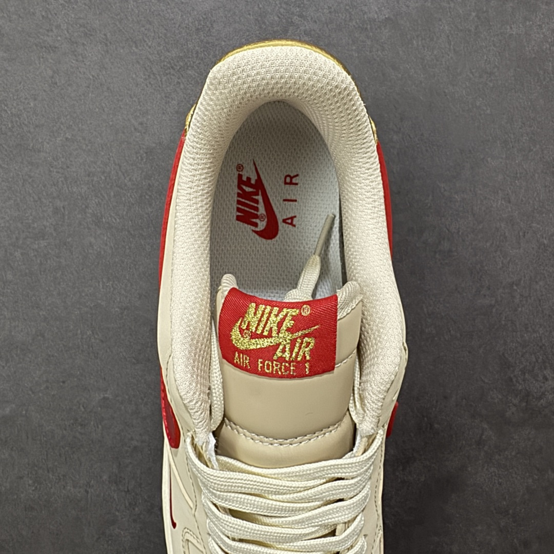 图片[7]-【定制版】NIke Air Force 1 \’07 Low “米棕朱砂” 空军一号低帮 运动鞋 休闲鞋 折边针车 工艺难度大 原楦头原纸板 高端定制鞋盒 原厂鞋底 超高清洁度 细节完美 货号：NH0601-526 尺码：36 36.5 37.5 38 38.5 39 40 40.5 41 42 42.5 43 44 44.5 45-选品中心