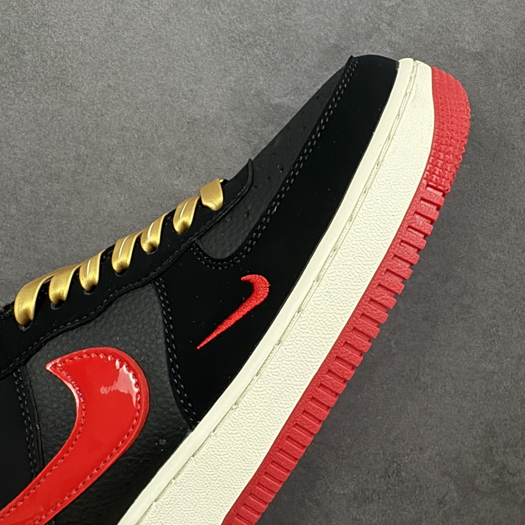 定制版 NIke Air Force 1 '07 Low “黑金赤焰” 空军一号低帮 运动鞋 休闲鞋 NH0601-528 定制版 NIke Air Force 1 '07 Low “黑金赤焰” 空军一号低帮 运动鞋 休闲鞋 NH0601-528