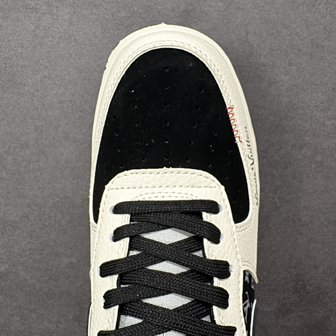 图片[8]-【定制版】Nike Air Force 1\’07 Low LV联名 经典米黑 空军一号低帮休闲板鞋  #原楦头原纸板 高端定制鞋盒 原厂鞋底 超高清洁度 细节完美 货号：LD1999-022  尺码：36 36.5 37.5 38 38.5 39 40 40.5 41 42 42.5 43 44 44.5 45-选品中心