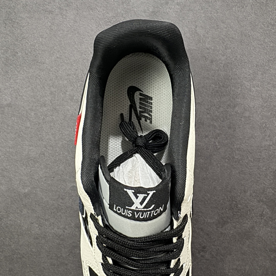 图片[7]-【定制版】Nike Air Force 1\’07 Low LV联名 经典米黑 空军一号低帮休闲板鞋  #原楦头原纸板 高端定制鞋盒 原厂鞋底 超高清洁度 细节完美 货号：LD1999-022  尺码：36 36.5 37.5 38 38.5 39 40 40.5 41 42 42.5 43 44 44.5 45-选品中心