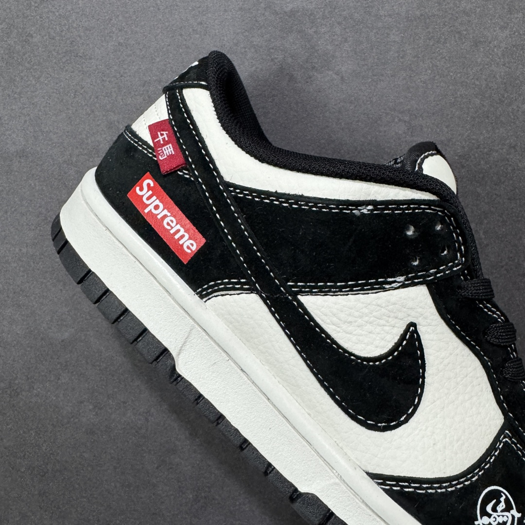 图片[6]-【定制版】Nike Dunk Low Retro 马年限定 周年高端定制 低帮休闲板鞋 #定制鞋盒 大厂纯原品质出货 超高清洁度 皮料切割干净无任何毛边 细节完美 货号：X25899-116 尺码：36 36.5 37.5 38 38.5 39 40 40.5 41 42 42.5 43 44 44.5 45-选品中心