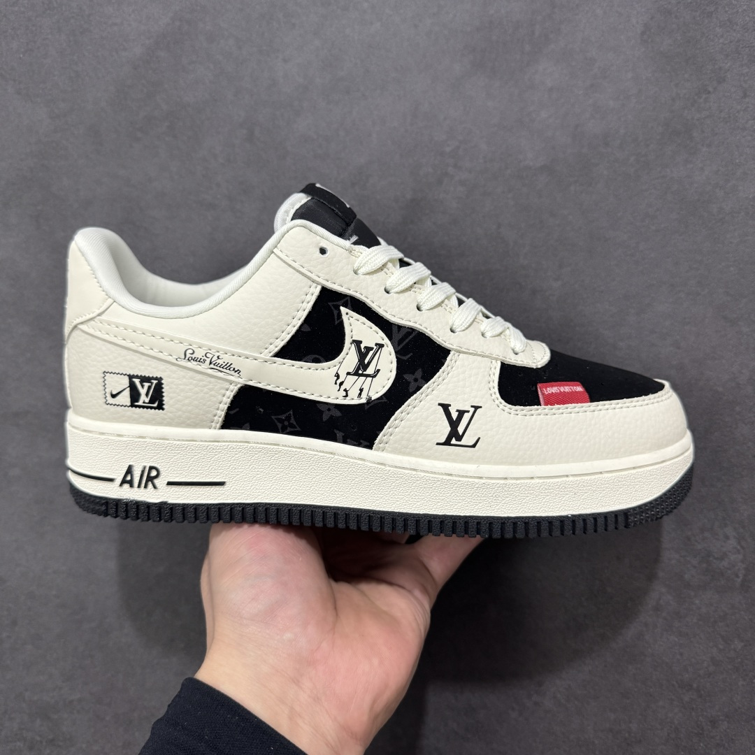 【定制版】Nike Air Force 1\'07 Low LV联名 空军一号低帮休闲板鞋  #原楦头原纸板 高端定制鞋盒 原厂鞋底 超高清洁度 细节完美 货号：DF0188-137  尺码：36 36.5 37.5 38 38.5 39 40 40.5 41 42 42.5 43 44 44.5 45-选品中心