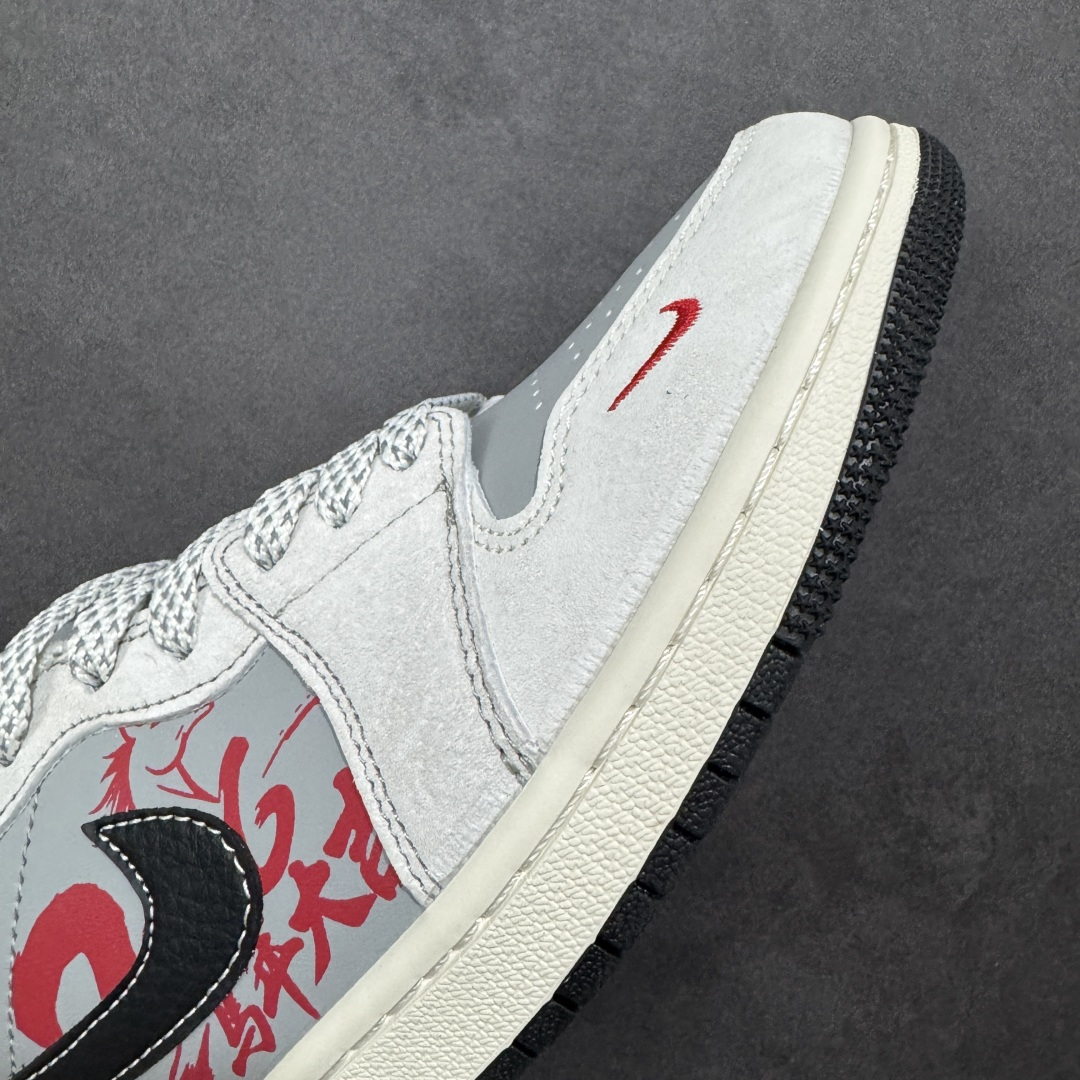 图片[5]-【定制版】Air Jordan 1 Low AJ1 乔1 马年限定 高端定制 低帮复古篮球鞋  #定制皮料 原厂3D打印 定制鞋盒 原楦原纸板 纯正空军版型 内置全掌气垫 货号：JP2026-126  尺码：36 36.5 37.5 38 38.5 39 40 40.5 41 42 42.5 43 44 44.5 45-选品中心