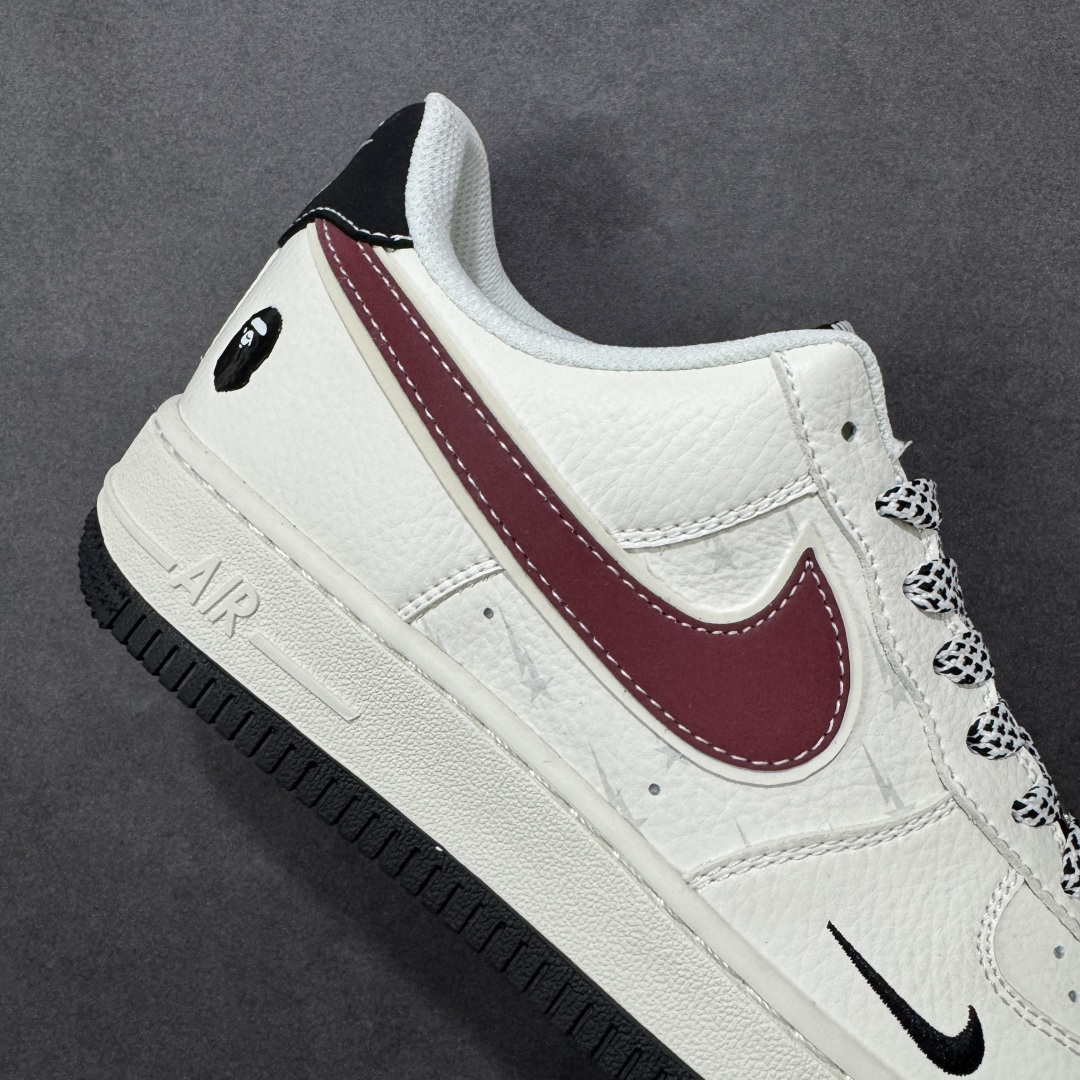 图片[6]-【定制版】Nike Air Force 1\’07 Low 猿人头涂鸦 空军一号低帮休闲板鞋  #原楦头原纸板 高端定制鞋盒 原厂鞋底 超高清洁度 细节完美 货号：MM3399-812  尺码：36 36.5 37.5 38 38.5 39 40 40.5 41 42 42.5 43 44 44.5 45-选品中心