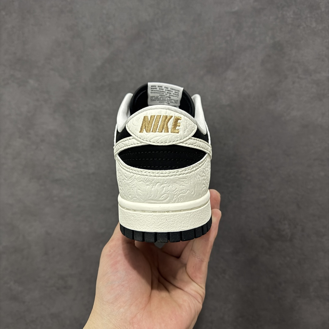图片[4]-【纯原YC版】Nike Dunk Embossed Baroque 黑白 此款以简约大方的造型设计，给人以随性休闲的时尚格调，穿着舒适轻便，运动灵活自如，满足日常个性穿搭。 货号： IF3944-001 尺码： 35.5 36 36.5 37.5 38 38.5 39 40 40.5 41 42 42.5 43 44-选品中心