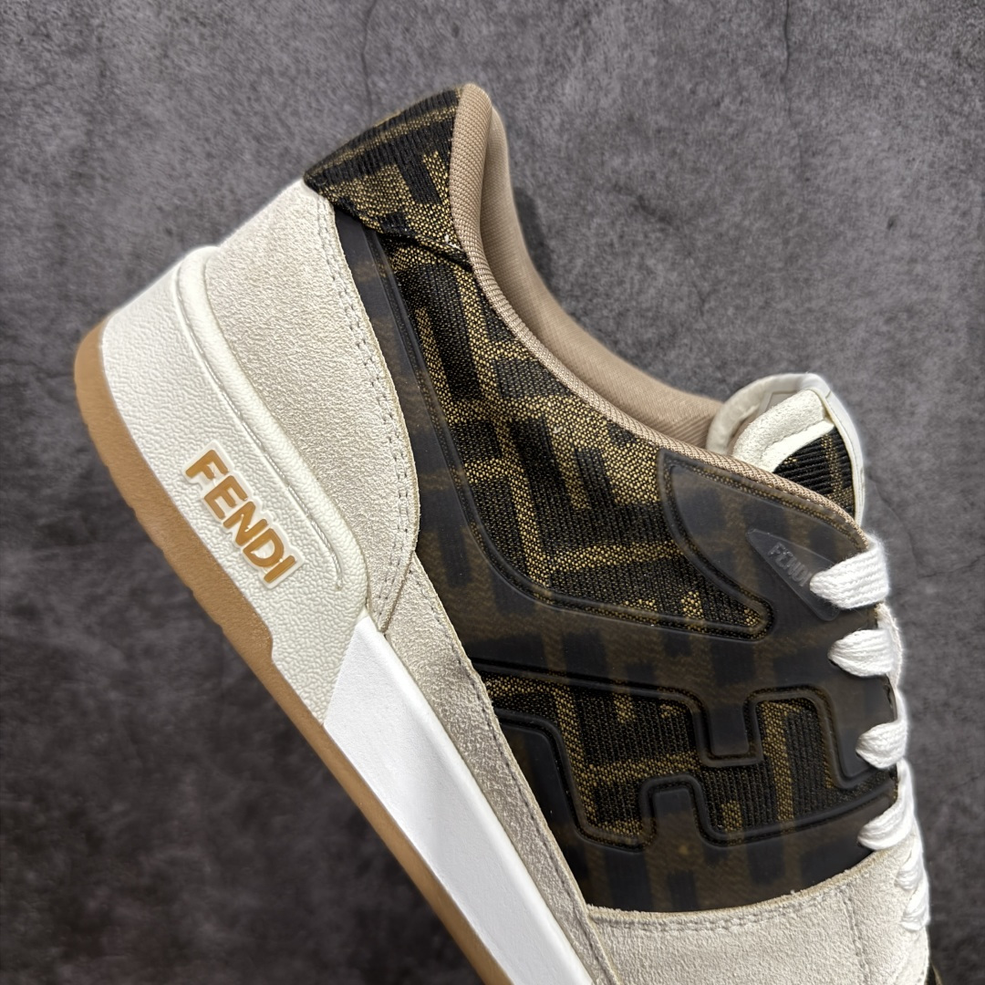 图片[7]-【YS纯原】广奢高端货 FENDI芬迪 Match 绒面皮革 压纹系带 男女同款 黑白红底经典款 ✦ 官方同源渠道 · 原装订单 ✦ 专柜全套包装＋原装配件齐全 ✦ 鞋底内置核心防伪芯片 · 可感应 ✦ FENDI Match 最新爆款情侣款板鞋 ✦ 高工艺无缝细空胶技术 ✦ 贴楦误差仅 0.05mm ✦ 固特异内外锁死工艺 ✦ 最大弯折也不开胶 · 环保无异味 ✦ 麂皮＋胶片拼接鞋面，质感更高级 ✦ Logo内里使用毛巾绒MX，脚感细腻温柔 尺码：35-45-选品中心