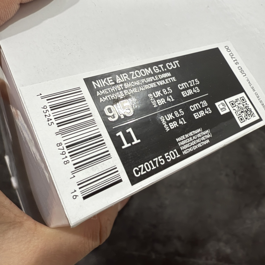 图片[12]-【Star版】 Nike Air Zoom G.T.Cut1圆头 低帮 篮球鞋 GT1 紫色 CZ0175-501 行业巅峰之作 全新版本 市场天花板 原鞋购入开发 原数据升级打造 光气垫就是市场独一无二的！ 版型，细节，材质，全部最大还原公司货的味道！ 顶级品质 鞋型 细节清洁度各方面把控到位 气压充足 正确大底 防滑抗扭 支持任何场景实战 市场实战系列第一梯队产品‼️ 尺码：40 40.5 41 42 42.5 43 44 44.5 45 45.5 46 47.5 48.5-选品中心