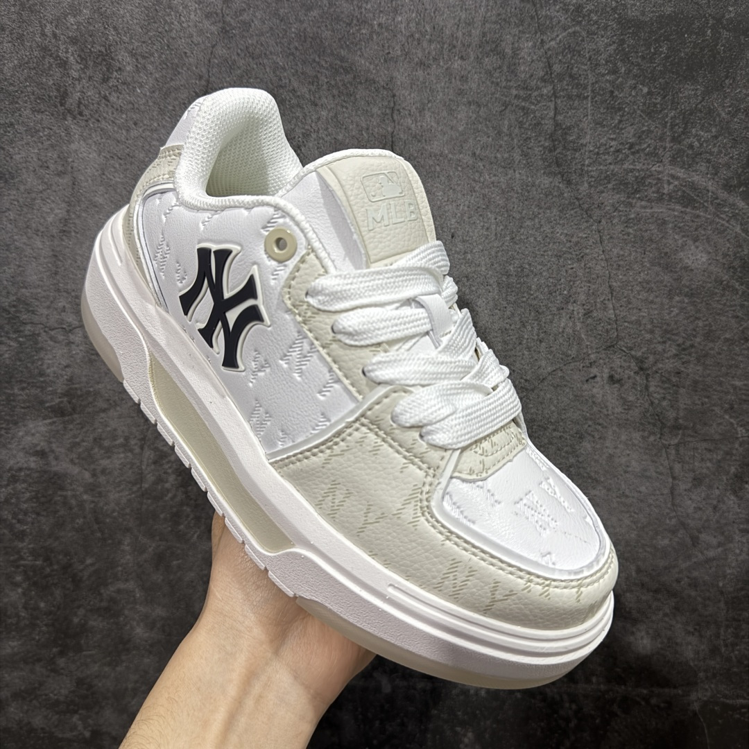 图片[3]-【公司级】韩国洋基队NY大标潮流老爹鞋 MLB小白鞋市面上唯一顶级纯原版本 原材料打造 原楦原档案数据开发版型 完美鞋头弧度/后套收口效果🆚市面文案版本‼️ 原厂立体填充鞋舌海绵 中底注胶孔原数据开发模具大底 原厂转印标 保证不掉字 内增高6cm 原厂1：1模具开发 原厂进口纳米材质 原厂 全套手提袋 原盒雷射防伪标包装 天猫订单品质 官网尺码 35-45-选品中心