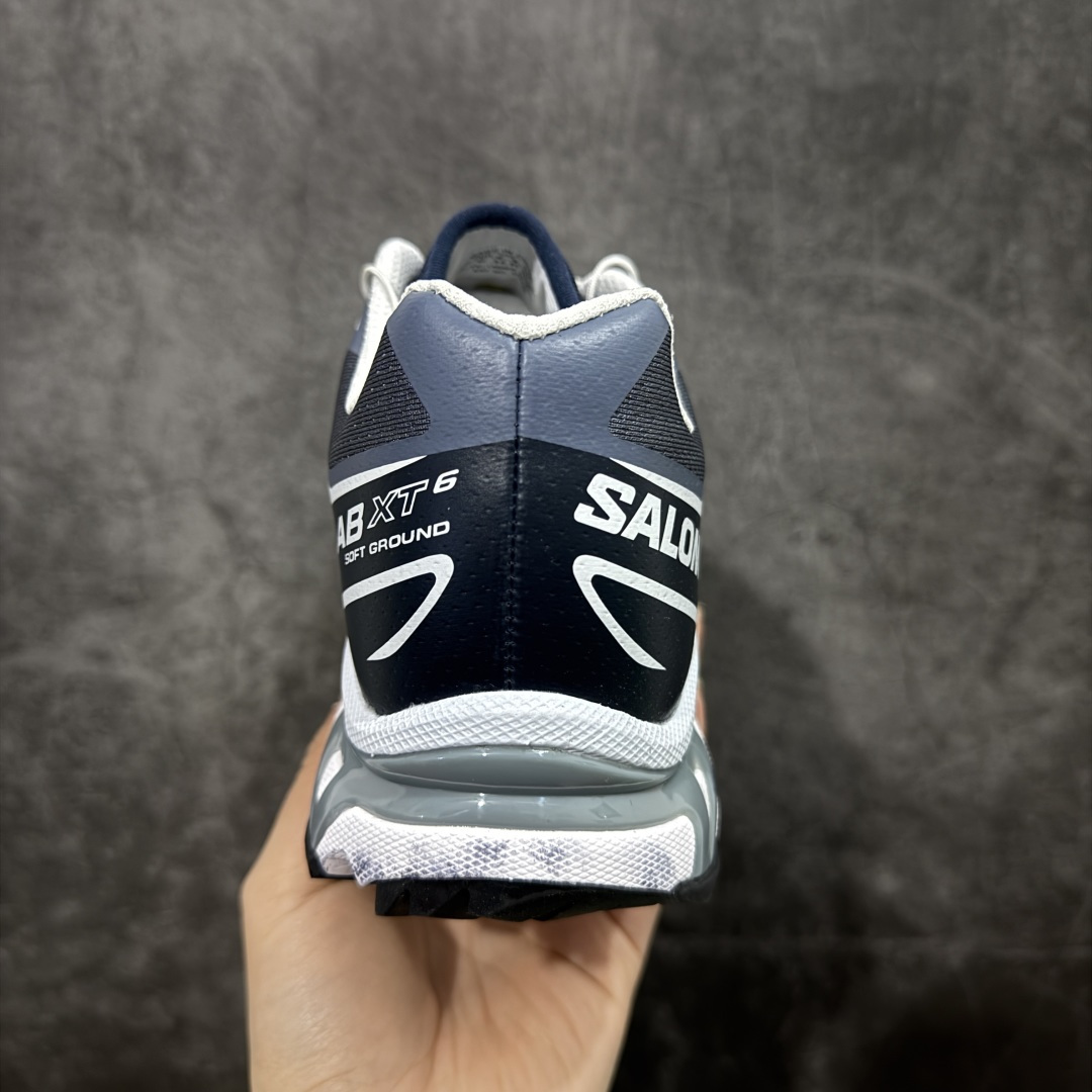 图片[4]-【莞产定制版】SALOMON XT-6 GTX萨洛蒙潮流越野机能户外功能鞋 涂鸦手绘 478640 纯原外贸平台特供订单 耗时半年巨作 全套原纸板楦头开发 原厂特供网布配套加持 确保原汁原味 完美呈现版型 原档数据独家私模五层组合大底 原装Ortholite轻量化鞋垫 中底布带钢印编号 原厂TPU锁扣 进口港宝加持 后跟自然饱满 还原公司包裹性 鞋面以“锯齿”状的包裹系统呈现 在基色底之下加入了各种色点缀 将公司的最新技术和时尚前卫的造型融入耐用的长跑款式中 鞋面由 TPU 薄膜制成 并焊接在高耐磨网眼上 使其既时尚又坚固 由 ACS底盘支撑 可增强稳定性和支撑力 以及由橡胶凸耳 Contragrip外底覆盖的 EVA 缓冲中底 旨在应对崎岖的地形 鞋舌上的彩色Salomon 标签、Quicklace 系统以及鞋头、鞋舌和鞋跟上的附加品牌使细节更加完美 让穿着者可以轻松驾驭户外与通勤下的任何运动生活场景 无缝鞋身户外随意纵横 颜值与脚感兼备 出街通勤 绝对非常吸睛 你值得拥有 尺码：37-45-选品中心