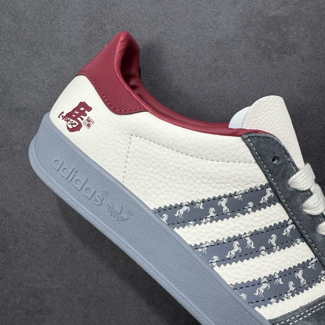 图片[6]-【定制版】adidas SAMBA OG F马年联名款 德训鞋 大厂纯原品质出货 超高清洁度 细节完美 舒适百搭 低帮休闲板鞋 男女同款 货号 ZH2603 尺码：36 36.5 37.5 38 38.5 39 40 40.5 41 42 42.5 43 44 45-选品中心