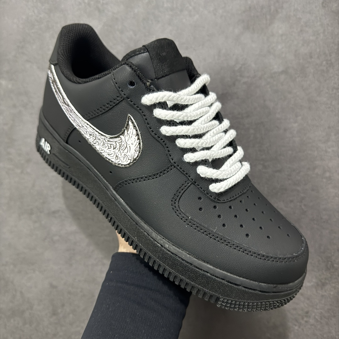 图片[3]-【定制版】爆款定制 二次元主题 Nike Air Force 1 Low’07 黑纹勾 空军一号低帮休闲板鞋 定制皮料 原厂3D打印 定制鞋盒 原楦原纸板 纯正空军版型 内置全掌气垫 货号：ZH0316-123 尺码：36 36.5 37.5 38 38.5 39 40 40.5 41 42 42.5 43 44 44.5 45-选品中心