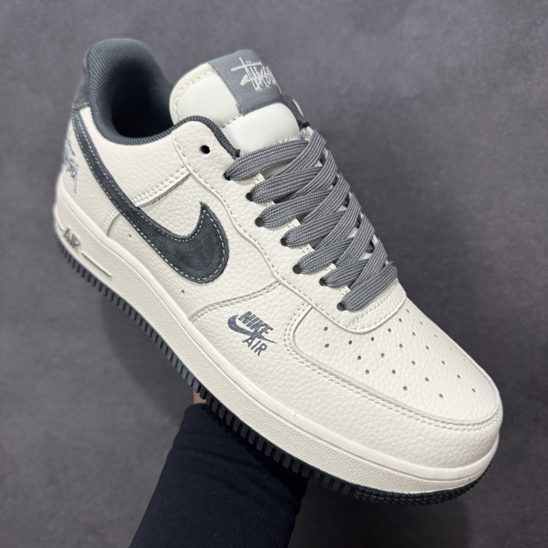 图片[3]-【定制版】Nike Air Force 1\’07 Low 米白黑 空军一号低帮休闲板鞋  #原楦头原纸板 高端定制鞋盒 原厂鞋底 超高清洁度 细节完美 货号：DN1688-814  尺码：36 36.5 37.5 38 38.5 39 40 40.5 41 42 42.5 43 44 44.5 45-选品中心