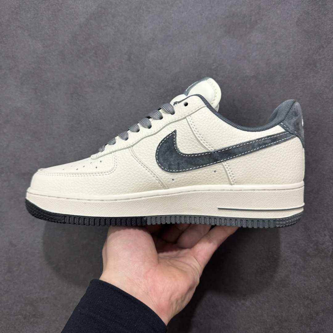 图片[2]-【定制版】Nike Air Force 1\’07 Low 米白黑 空军一号低帮休闲板鞋  #原楦头原纸板 高端定制鞋盒 原厂鞋底 超高清洁度 细节完美 货号：DN1688-814  尺码：36 36.5 37.5 38 38.5 39 40 40.5 41 42 42.5 43 44 44.5 45-选品中心