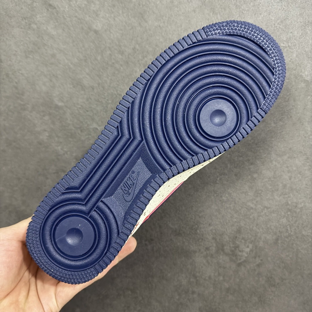 图片[9]-【定制版】公司级NIke Air Force 1 \’07 Low “奶白蓝红斑点” 空军一号低帮 运动鞋 休闲鞋 折边针车 工艺难度大 原楦头原纸板 高端定制鞋盒 原厂鞋底 超高清洁度 细节完美 货号：NH0601-545 尺码：36 36.5 37.5 38 38.5 39 40 40.5 41 42 42.5 43 44 44.5 45-选品中心