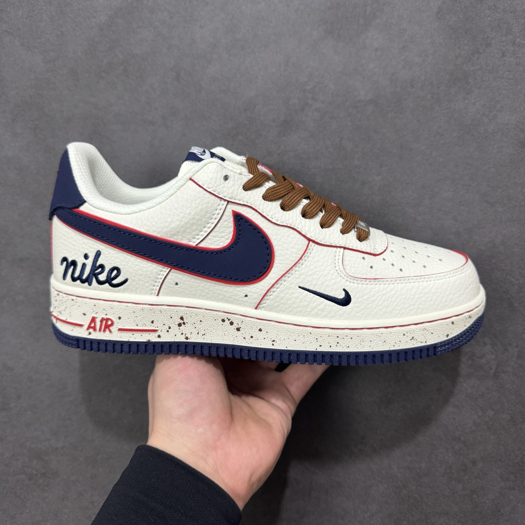 【定制版】公司级NIke Air Force 1 \'07 Low “奶白蓝红斑点” 空军一号低帮 运动鞋 休闲鞋 折边针车 工艺难度大 原楦头原纸板 高端定制鞋盒 原厂鞋底 超高清洁度 细节完美 货号：NH0601-545 尺码：36 36.5 37.5 38 38.5 39 40 40.5 41 42 42.5 43 44 44.5 45-选品中心