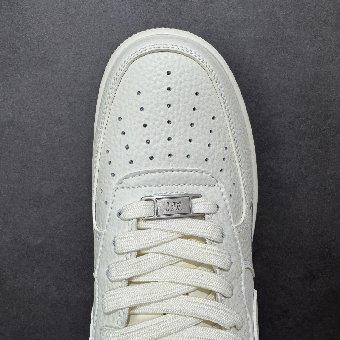 图片[8]-【定制版】公司级NIke Air Force 1 \’07 Low “奶白雾灰” 空军一号低帮 运动鞋 休闲鞋 折边针车 工艺难度大 原楦头原纸板 高端定制鞋盒 原厂鞋底 超高清洁度 细节完美 货号：NH0601-543 尺码：36 36.5 37.5 38 38.5 39 40 40.5 41 42 42.5 43 44 44.5 45-选品中心