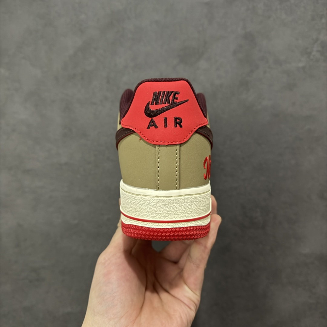 公司级NIke Air Force 1 '07 Low “赤褐暖棕” 空军一号低帮 运动鞋 休闲鞋 折边