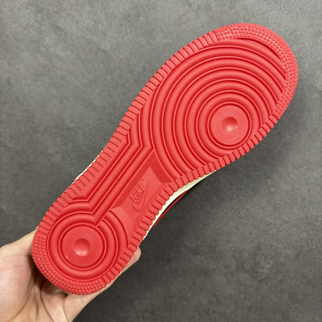 图片[9]-【定制版】公司级NIke Air Force 1 \’07 Low “蓝红金芒” 空军一号低帮 运动鞋 休闲鞋 折边针车 工艺难度大 原楦头原纸板 高端定制鞋盒 原厂鞋底 超高清洁度 细节完美 货号：NH0601-529 尺码：36 36.5 37.5 38 38.5 39 40 40.5 41 42 42.5 43 44 44.5 45-选品中心