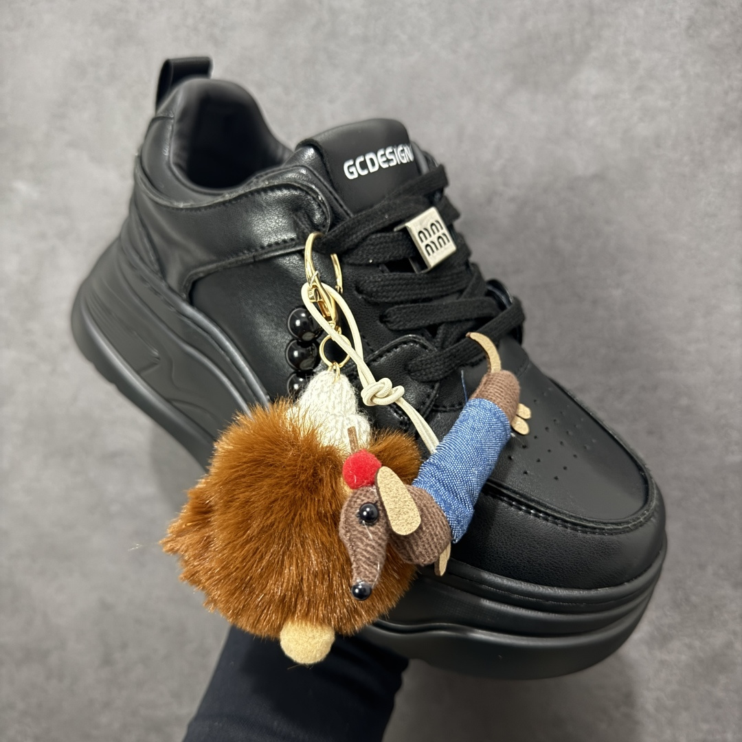 图片[3]-【公司级】GG-CC GG-CC Chunky Low 厚底增高运动老爹鞋 广东大厂出品 2024夏季透气网面老爹鞋系列 时髦look轻松定格 不费力展现率性氛围 酷帅机能风不规则设计 7cm增高厚底 大长腿既视感轻松拿捏 货号： G25X4475B 尺码：35 36 37 38 39 40-选品中心