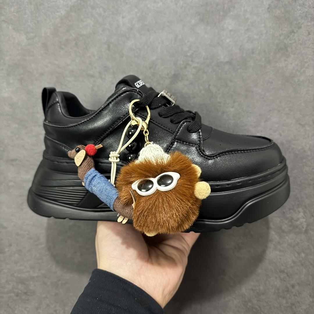 【公司级】GG-CC GG-CC Chunky Low 厚底增高运动老爹鞋 广东大厂出品 2024夏季透气网面老爹鞋系列 时髦look轻松定格 不费力展现率性氛围 酷帅机能风不规则设计 7cm增高厚底 大长腿既视感轻松拿捏 货号： G25X4475B 尺码：35 36 37 38 39 40-选品中心