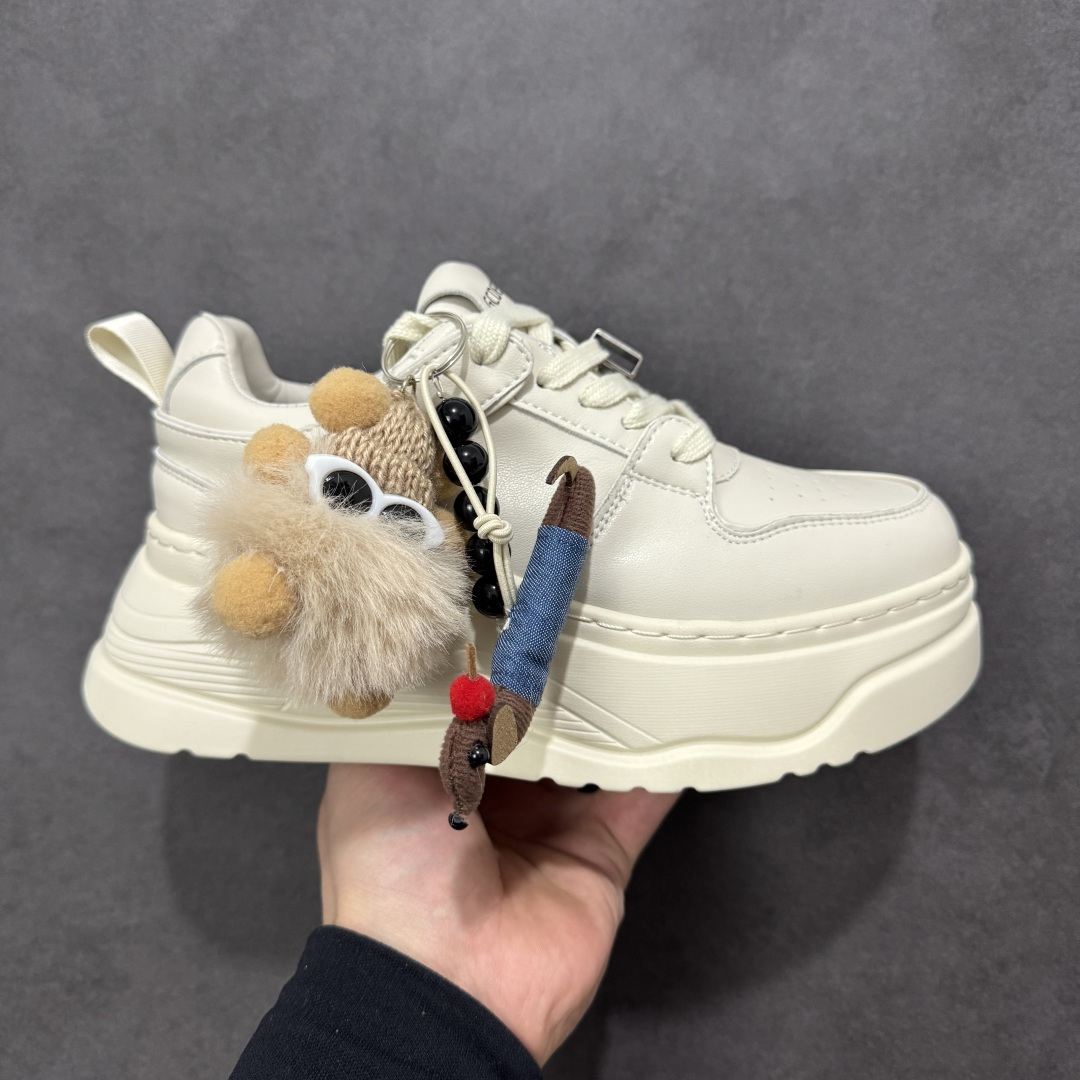 【公司级】GG-CC GG-CC Chunky Low 厚底增高运动老爹鞋 广东大厂出品 2024夏季透气网面老爹鞋系列 时髦look轻松定格 不费力展现率性氛围 酷帅机能风不规则设计 7cm增高厚底 大长腿既视感轻松拿捏 货号： G25X4475B 尺码：35 36 37 38 39 40-选品中心