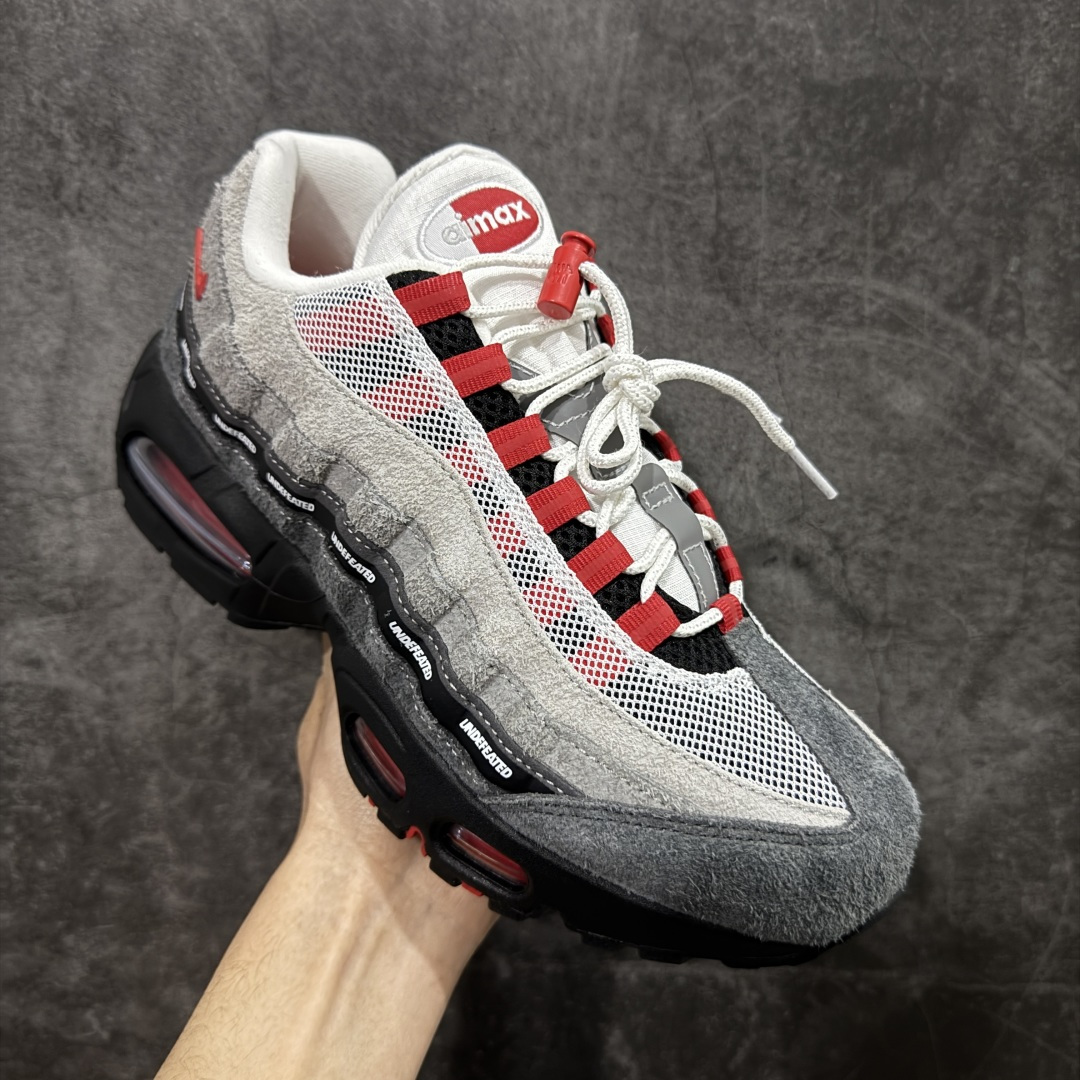 图片[3]-【GX纯原】UNDEFEATED x Nike Air Max 95 OG Big Bubble 灰红 货号：IB4523-003 外贸顶级专供 区别先行版 全部配色原鞋原尺码开发生产 极致还原 全部原厂材料一比一打造 一眼ZP既视感 欢迎对比市场版本 尺码：40 40.5 41 42 42.5 43 44 44.5 45 46 46.5 47.5 48 48.5-选品中心
