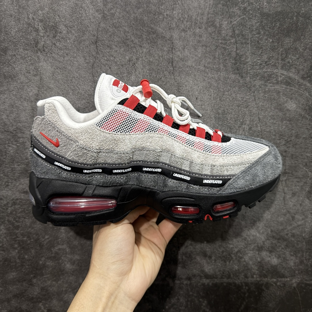 【GX纯原】UNDEFEATED x Nike Air Max 95 OG Big Bubble 灰红 货号：IB4523-003 外贸顶级专供 区别先行版 全部配色原鞋原尺码开发生产 极致还原 全部原厂材料一比一打造 一眼ZP既视感 欢迎对比市场版本 尺码：40 40.5 41 42 42.5 43 44 44.5 45 46 46.5 47.5 48 48.5-选品中心