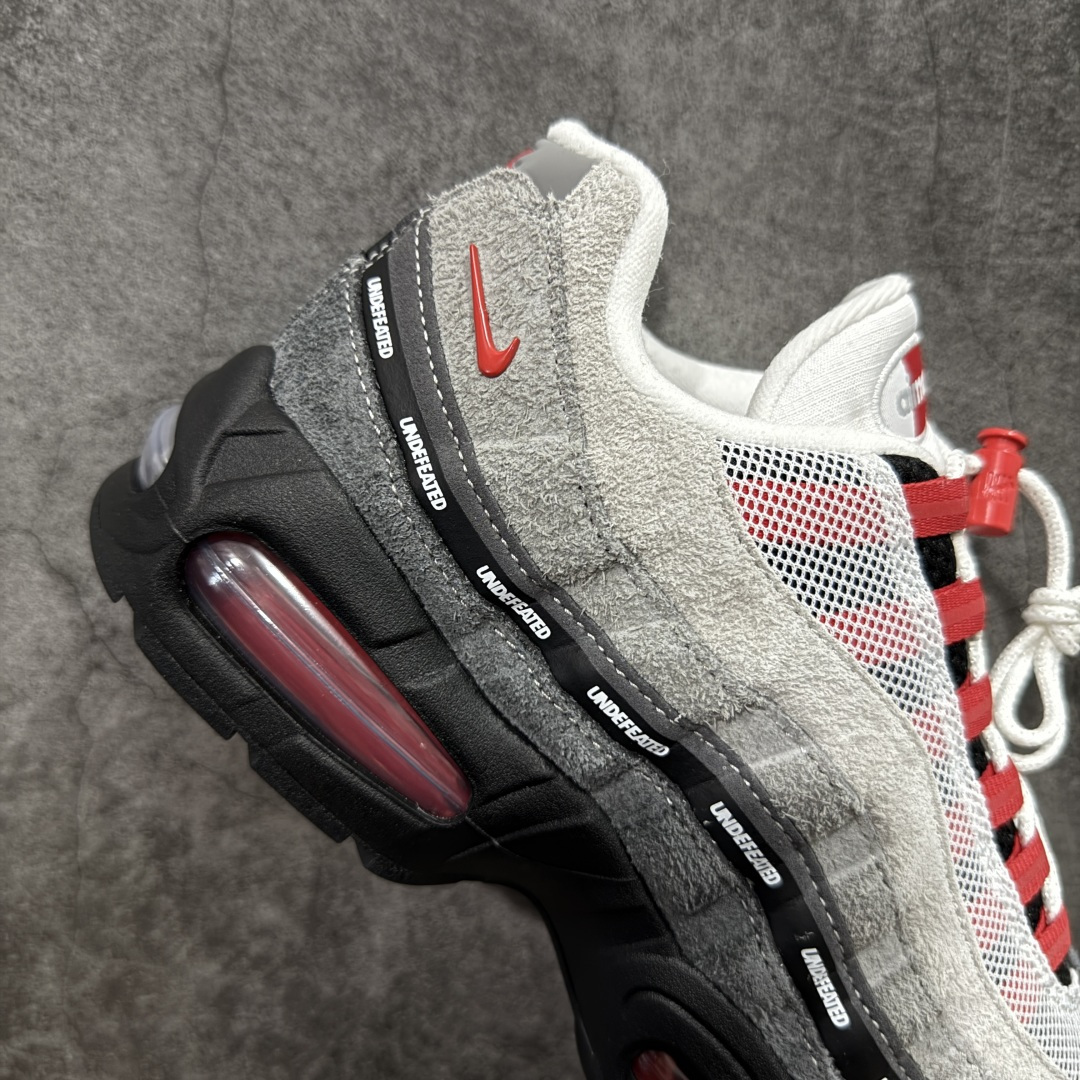 图片[7]-【GX纯原】UNDEFEATED x Nike Air Max 95 OG Big Bubble 灰红 货号：IB4523-003 外贸顶级专供 区别先行版 全部配色原鞋原尺码开发生产 极致还原 全部原厂材料一比一打造 一眼ZP既视感 欢迎对比市场版本 尺码：40 40.5 41 42 42.5 43 44 44.5 45 46 46.5 47.5 48 48.5-选品中心