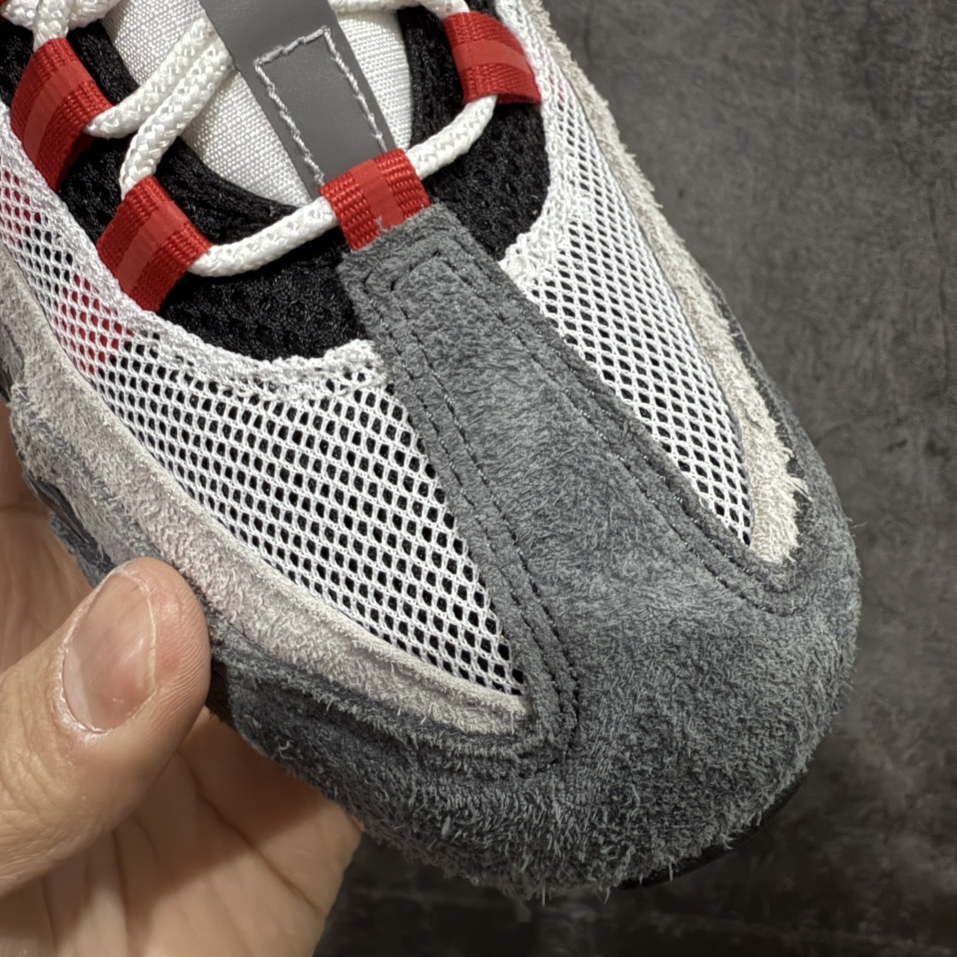 图片[5]-【GX纯原】UNDEFEATED x Nike Air Max 95 OG Big Bubble 灰红 货号：IB4523-003 外贸顶级专供 区别先行版 全部配色原鞋原尺码开发生产 极致还原 全部原厂材料一比一打造 一眼ZP既视感 欢迎对比市场版本 尺码：40 40.5 41 42 42.5 43 44 44.5 45 46 46.5 47.5 48 48.5-选品中心