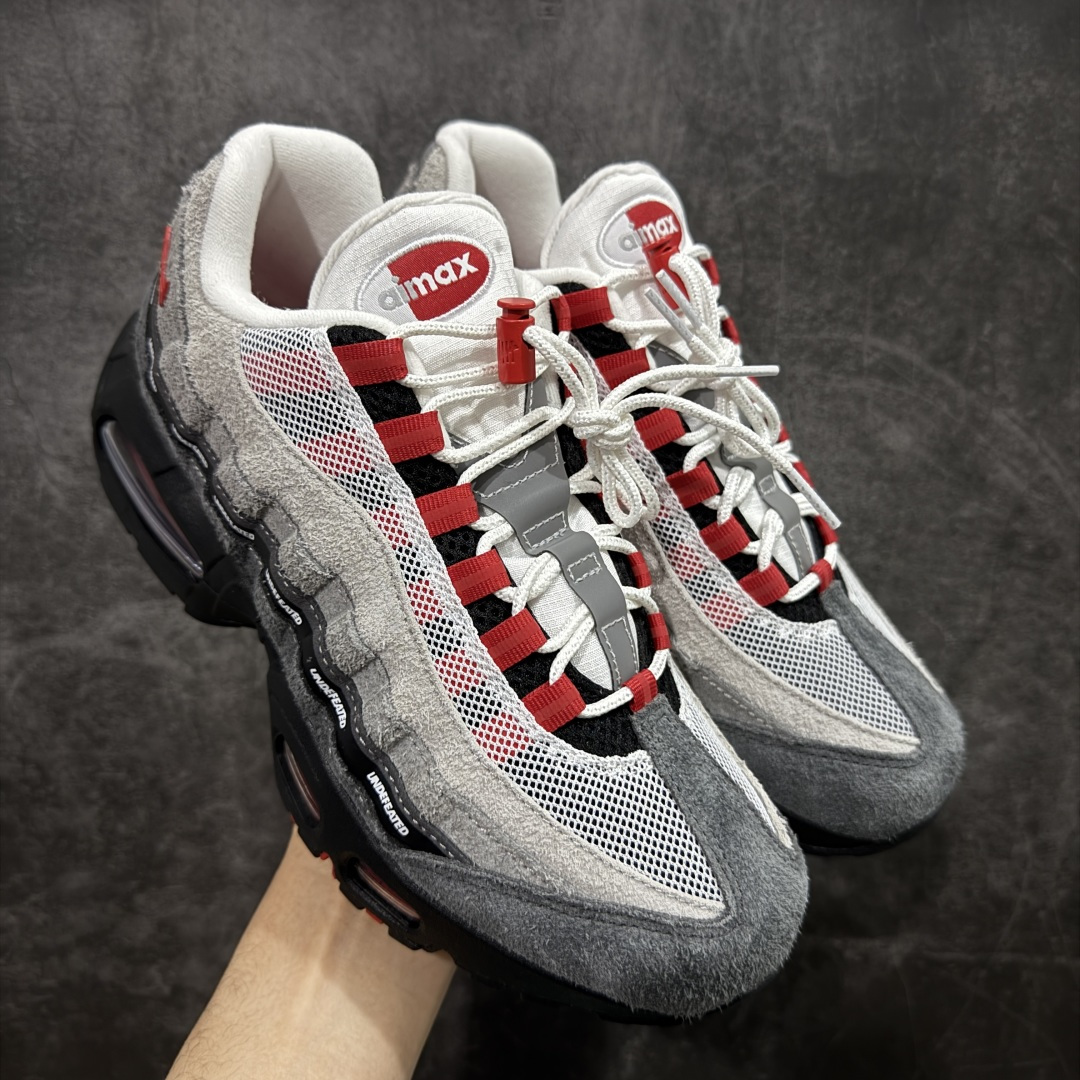 【GX纯原】UNDEFEATED x Nike Air Max 95 OG Big Bubble 灰红 货号：IB4523-003 外贸顶级专供 区别先行版 全部配色原鞋原尺码开发生产 极致还原 全部原厂材料一比一打造 一眼ZP既视感 欢迎对比市场版本 尺码：40 40.5 41 42 42.5 43 44 44.5 45 46 46.5 47.5 48 48.5-选品中心