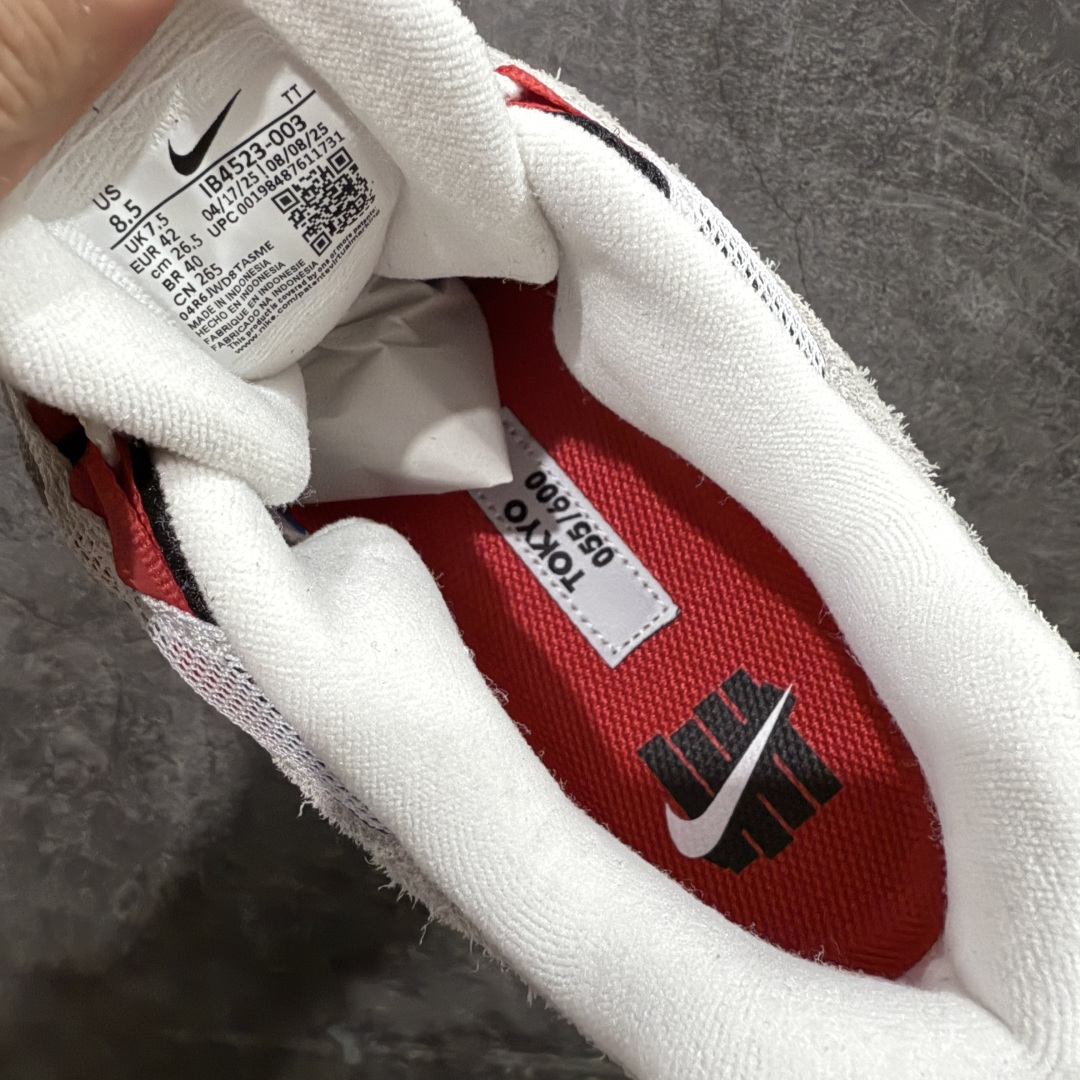 图片[7]-【GX纯原】UNDEFEATED x Nike Air Max 95 OG Big Bubble 灰红 货号：IB4523-003 外贸顶级专供 区别先行版 全部配色原鞋原尺码开发生产 极致还原 全部原厂材料一比一打造 一眼ZP既视感 欢迎对比市场版本 尺码：40 40.5 41 42 42.5 43 44 44.5 45 46 46.5 47.5 48 48.5-选品中心