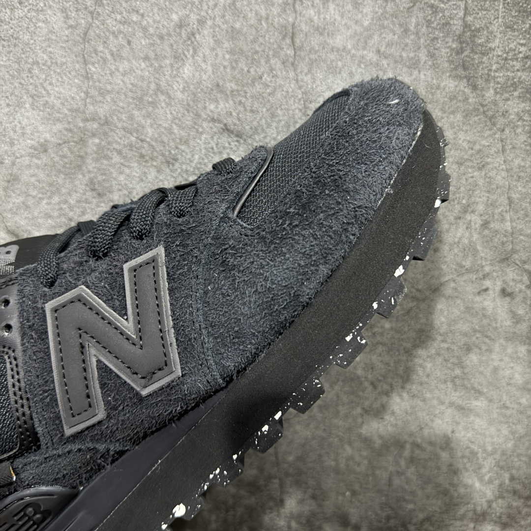 图片[6]-【公司级】New Balance NB 574棕蓝色 复古运动跑步鞋 采用猪巴革组合网织物鞋面材质 全新4层组合独立私模大底 货号：U574LGMT 尺码：36 36.5 37.5 38 38.5 39 40 40.5 41.5 42 42.5 43 44 45-选品中心