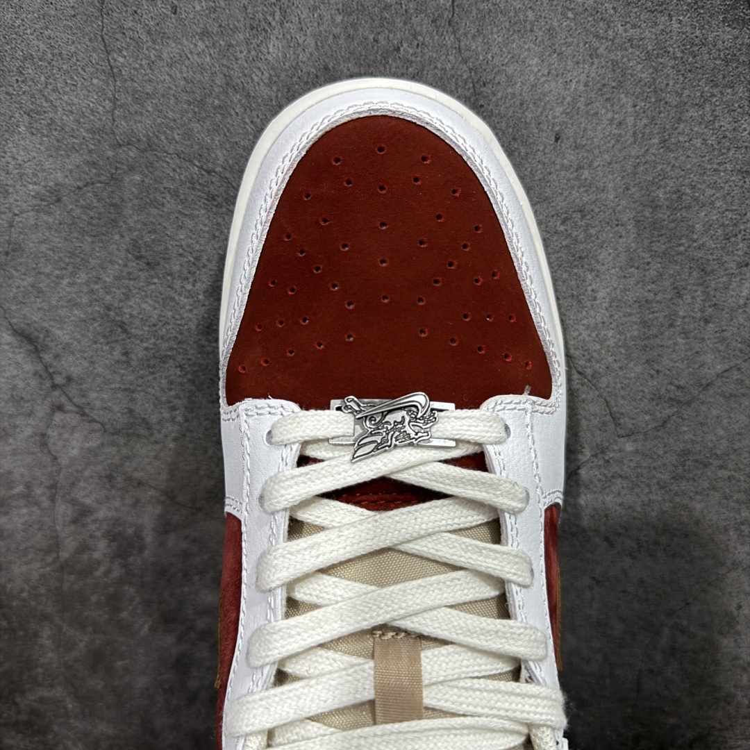 图片[5]-【公司级】Nike SB Dunk Low 马年限定 高端定制 低帮休闲滑板鞋  定制鞋盒 大厂纯原品质出货 超高清洁度 皮料切割干净无任何毛边 细节完美 货号：IQ1118-220  尺码：36 36.5 37.5 38 38.5 39 40 40.5 41 42 42.5 43 44 44.5 45 46-选品中心