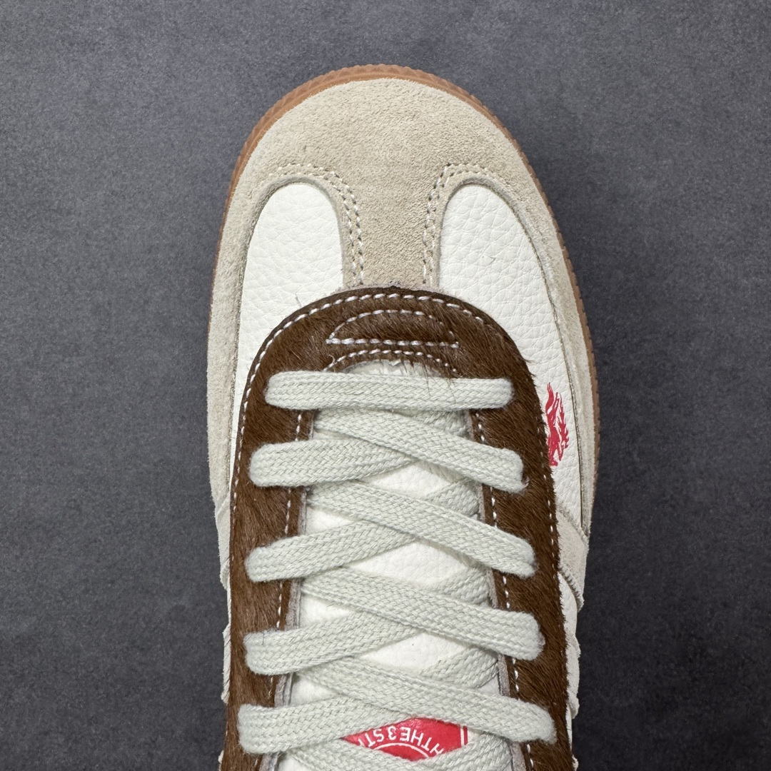 图片[8]-【定制版】Adidas Handball Spezial 马年限定 麂皮阿迪经典复古休闲板鞋 #原厂原档案开发出品 皮料切割干净无任何毛边 鞋型细节完美 超高清洁度 货号：JJ2617 尺码：36 36.5 37 38 38.5 39 40 40.5 41 42 42.5 43 44 45-选品中心