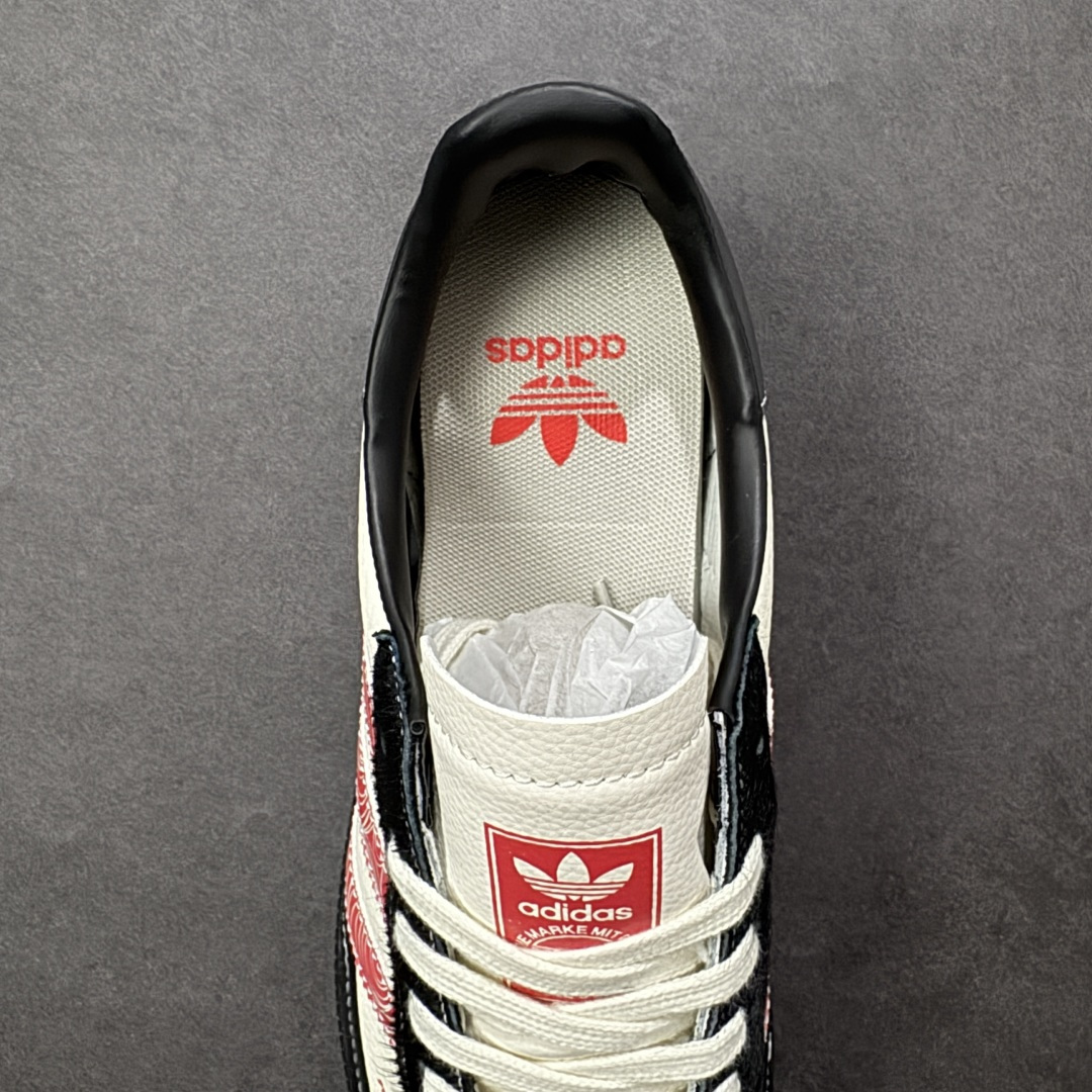 图片[7]-【定制版】Adidas Handball Spezial 马年限定 麂皮阿迪经典复古休闲板鞋 #原厂原档案开发出品 皮料切割干净无任何毛边 鞋型细节完美 超高清洁度 货号：JJ2619 尺码：36 36.5 37 38 38.5 39 40 40.5 41 42 42.5 43 44 45-选品中心