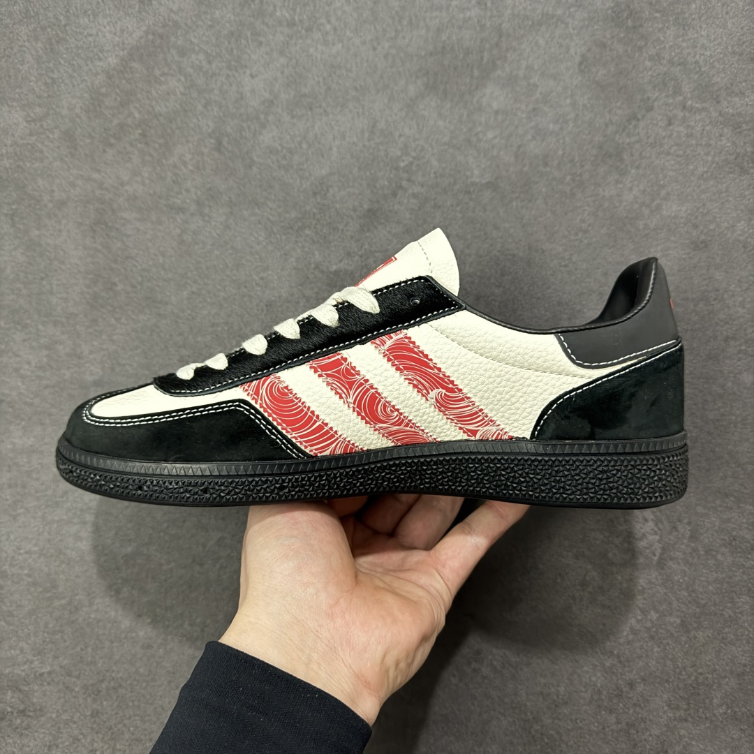 图片[2]-【定制版】Adidas Handball Spezial 马年限定 麂皮阿迪经典复古休闲板鞋 #原厂原档案开发出品 皮料切割干净无任何毛边 鞋型细节完美 超高清洁度 货号：JJ2619 尺码：36 36.5 37 38 38.5 39 40 40.5 41 42 42.5 43 44 45-选品中心