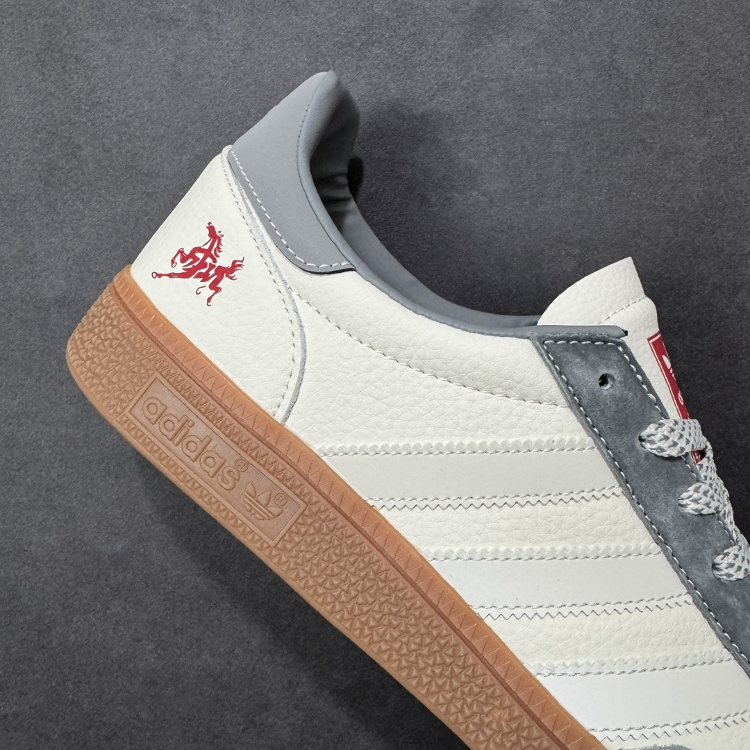 图片[6]-【定制版】Adidas Handball Spezial 马年限定 麂皮阿迪经典复古休闲板鞋 #原厂原档案开发出品 皮料切割干净无任何毛边 鞋型细节完美 超高清洁度 货号：ZH2605 尺码：36 36.5 37 38 38.5 39 40 40.5 41 42 42.5 43 44 45-选品中心