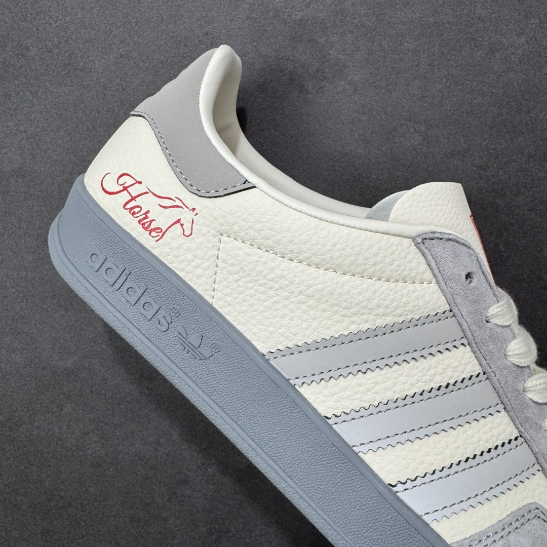 图片[6]-【定制版】Adidas Handball Spezial 马年限定 麂皮阿迪经典复古休闲板鞋 #原厂原档案开发出品 皮料切割干净无任何毛边 鞋型细节完美 超高清洁度 货号：ZH2598 尺码：36 36.5 37 38 38.5 39 40 40.5 41 42 42.5 43 44 45-选品中心