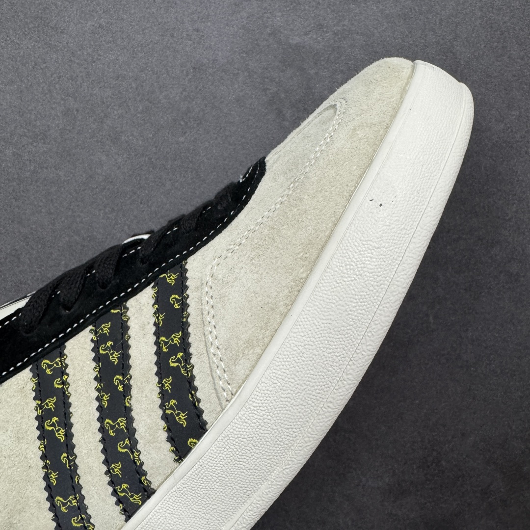 图片[5]-【定制版】Adidas Handball Spezial 马年限定 麂皮阿迪经典复古休闲板鞋 #原厂原档案开发出品 皮料切割干净无任何毛边 鞋型细节完美 超高清洁度 货号：LX0901 尺码：36 36.5 37 38 38.5 39 40 40.5 41 42 42.5 43 44 45-选品中心