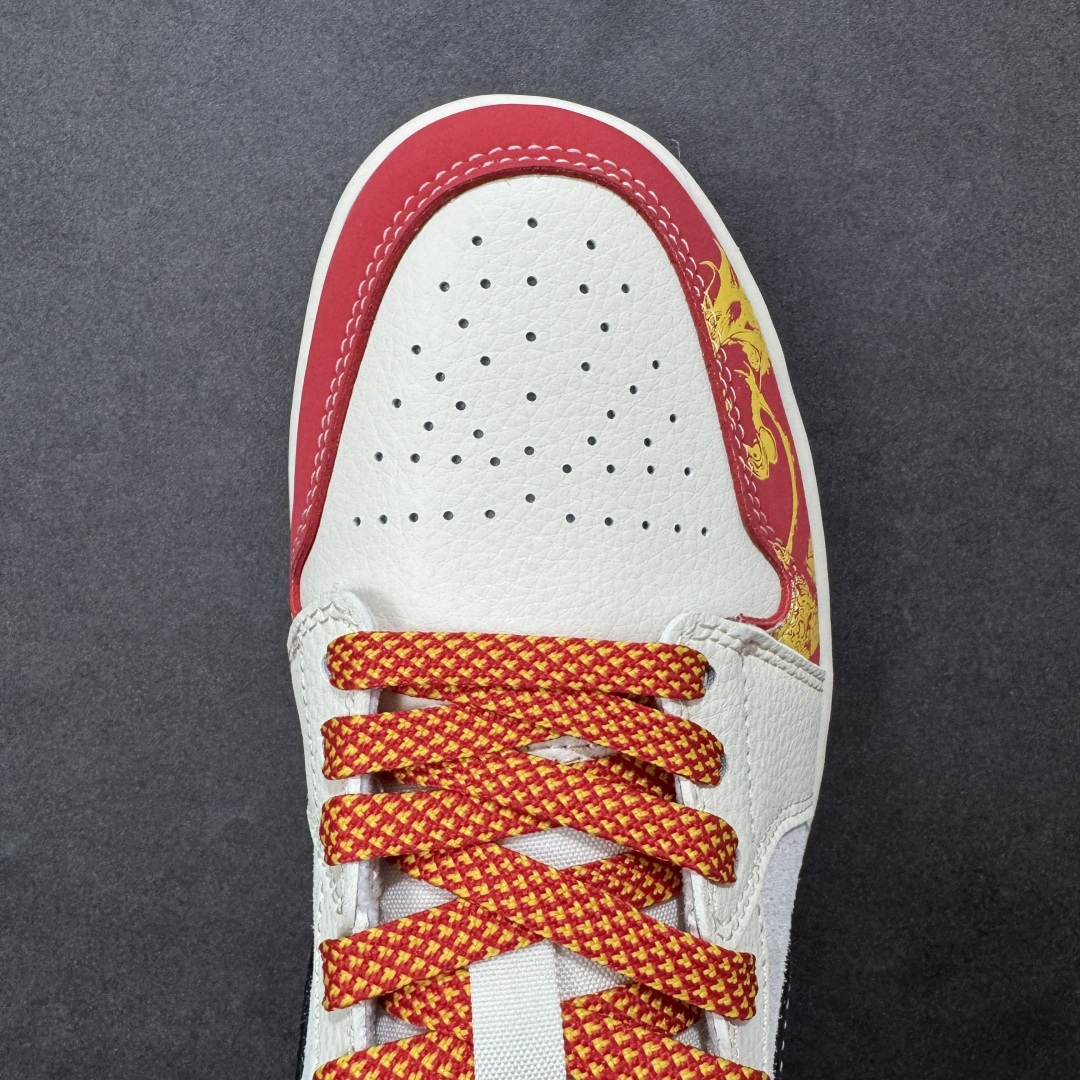 图片[8]-【定制版】Air Jordan 1 Low AJ1 乔1 马年限定 高端定制 低帮复古篮球鞋  #定制皮料 原厂3D打印 定制鞋盒 原楦原纸板 纯正空军版型 内置全掌气垫 货号：HT5088-641  尺码：36 36.5 37.5 38 38.5 39 40 40.5 41 42 42.5 43 44 44.5 45-莆田鞋