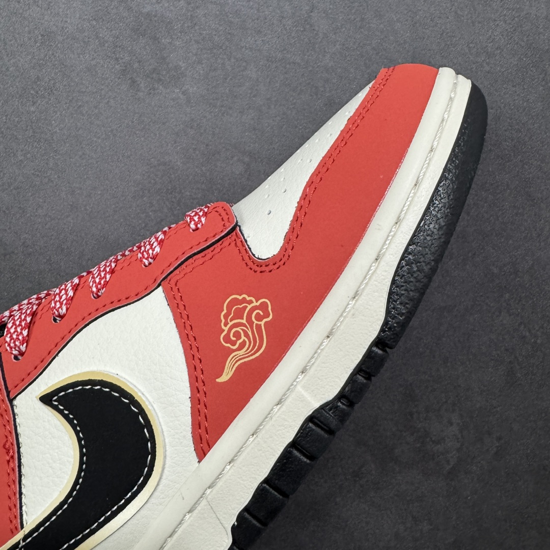 图片[5]-【定制版】Nike Dunk Low Retro 2026马年限定 周年高端定制 低帮休闲板鞋 #定制鞋盒 大厂纯原品质出货 超高清洁度 皮料切割干净无任何毛边 细节完美 货号：HT5088-656 尺码：36 36.5 37.5 38 38.5 39 40 40.5 41 42 42.5 43 44 44.5 45-选品中心