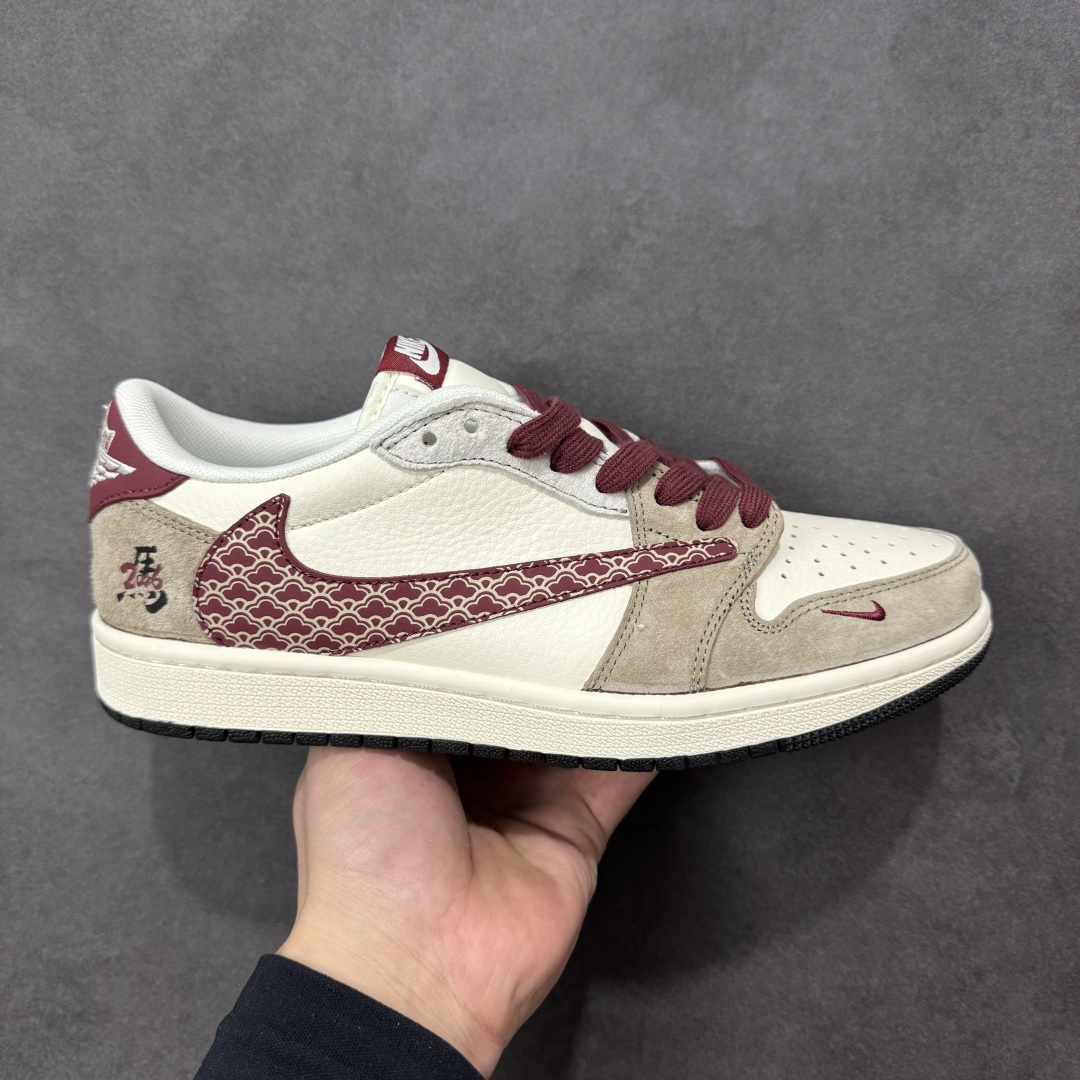 【定制版】Air Jordan 1 Low AJ1 乔1 马年限定 高端定制 低帮倒钩复古篮球鞋  #定制皮料 原厂3D打印 定制鞋盒 原楦原纸板 纯正空军版型 内置全掌气垫 货号：JP2026-159  尺码：36 36.5 37.5 38 38.5 39 40 40.5 41 42 42.5 43 44 44.5 45-选品中心