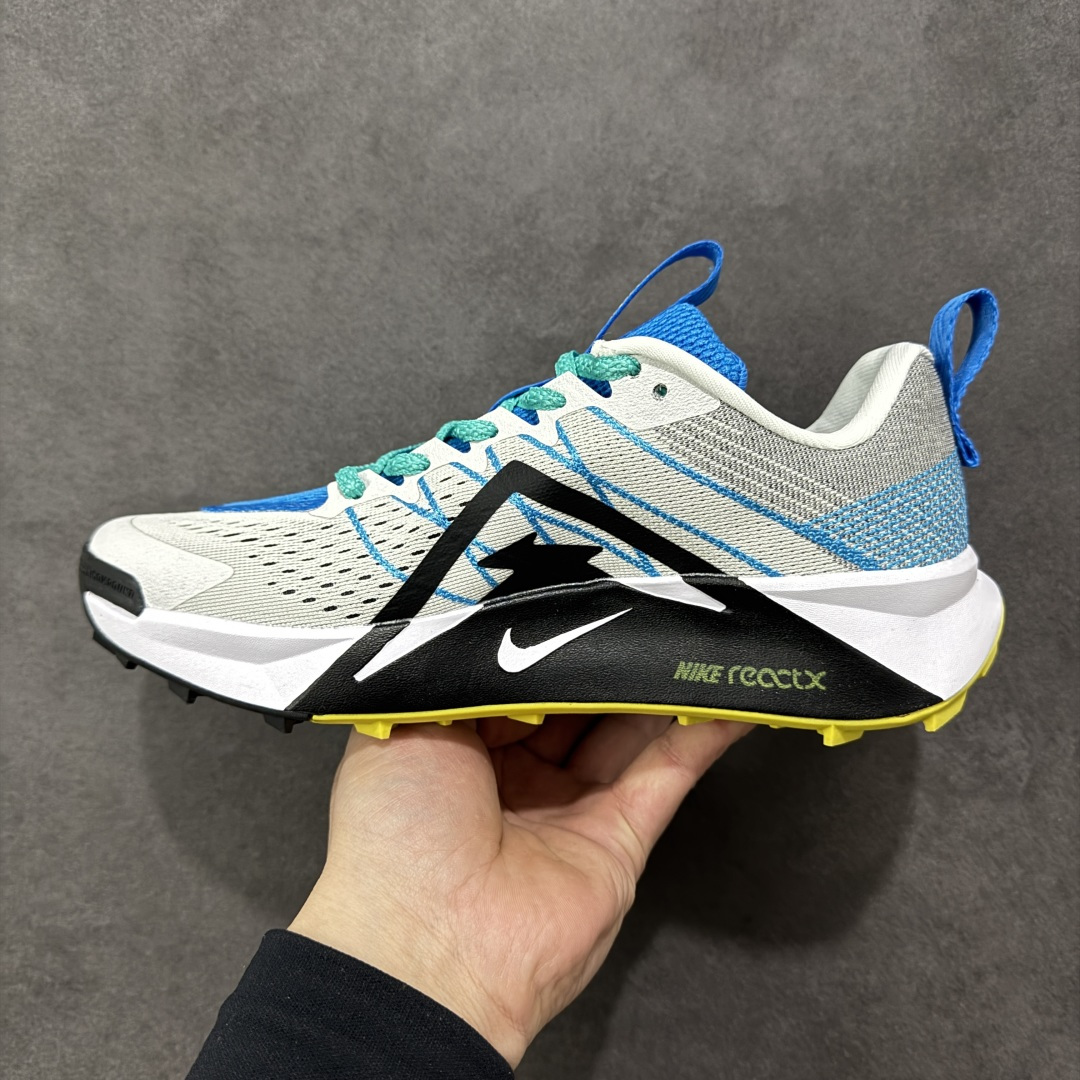 图片[2]-【公司级】NIKE REACTX Wildhorse 10 户外运动越野跑步鞋 兼顾迅疾外观和稳固脚感 后跟覆面和中足动态支撑巧妙融合 缔造稳定顺畅的迈步体验 货号：FV2338-100 尺码：36-45-选品中心