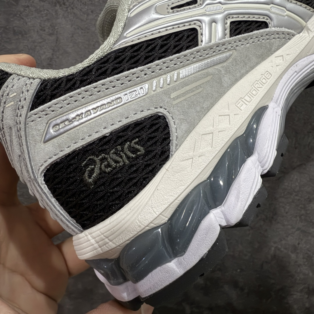 图片[3]-【总裁版本】Kith x Asics Gel Kayano 12.1 亚瑟士卡亚诺12.1代系列低帮轻量缓震休闲运动跑步鞋 采用环保太空合成革配合透气网眼布鞋面材质 中底3D可视GEL缓震胶效果 升级EVA全新缓震中底部位科技组合耐磨橡胶外底片 尺码：36 37 37.5 38 39 39.5 40.5 41.5 42 42.5 43.5 44 44.5 45 46-选品中心