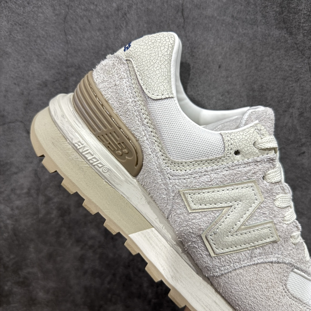 图片[7]-【公司级】New Balance NB 574米白色 复古运动跑步鞋 采用猪巴革组合网织物鞋面材质 全新4层组合独立私模大底 货号：U574LGRS 尺码：36 36.5 37.5 38 38.5 39 40 40.5 41.5 42 42.5 43 44 45-选品中心